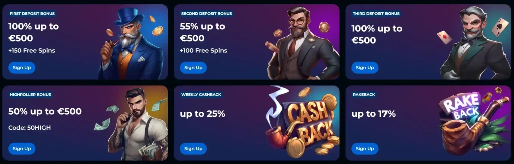 Piperspin Casino promotions and bonus offers